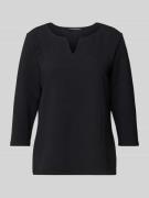 Shirt met 3/4-mouwen en viscose