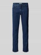 Straight fit jeans met stretch, model 'Cadiz'