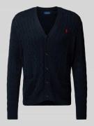 Cardigan met kabelpatroon