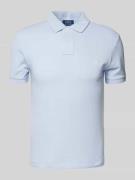 Poloshirt met labelstitching