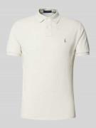 Poloshirt met labelstitching