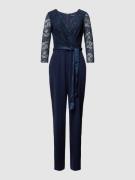 Jumpsuit met strikceintuur