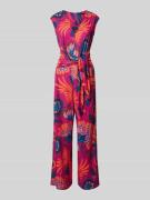 Jumpsuit met strikceintuur