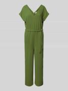 Jumpsuit met strikceintuur