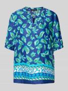 Blouse met all-over print