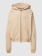 Hoodie met deelbare ritssluiting