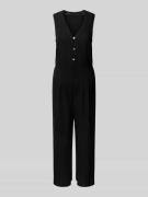 Jumpsuit met korte knoopsluiting, model 'MYMILO'