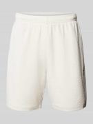 Regular fit sweatshorts met structuurmotief, model 'WYTON'