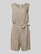 Jumpsuit met strikceintuur, model 'Kasia'