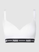 Bralette met logo in band