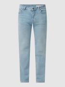 Straight fit jeans met stretch