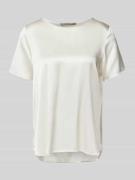 Blouseshirt met ronde hals