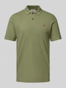 Regular fit poloshirt met logostitching