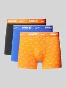 Boxershort met elastische band met label in een set van 3 stuks, model...