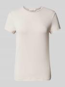 T-shirt met ronde hals