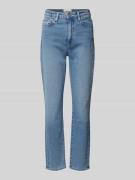 Slim fit jeans met labelpatch, model 'LEJAANI'