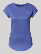 T-shirt met logoprint, model 'Cloudspun Heather'