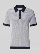 Regular fit poloshirt met labeldetail, model 'SANDER'