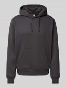 Hoodie met logopatch