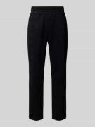 Straight leg sweatpants met elastische band, model 'DARIL'