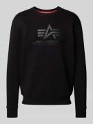 Sweatshirt met ronde hals