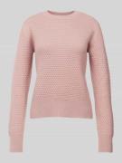 Gebreide pullover met ribboorden, model 'ELLADE'