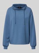 Sweatshirt met tunnelkoord