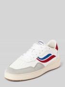 Leren sneakers met labelpatch, model 'G-Soley Porto'