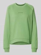 Sweatshirt met ribboorden