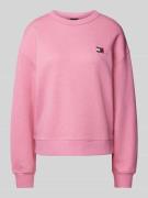 Sweatshirt met ribboorden