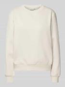 Sweatshirt met labelprint