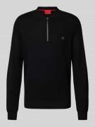 Gebreide pullover met labeldetail, model 'Sastone'