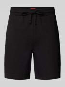 Sweatshorts met elastische band, model 'Austin'