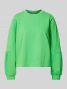 Sweatshirt met ribboorden