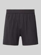 Boxershort met elastische band met label