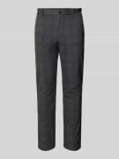 Tapered fit broek met stretch, model 'Mark'