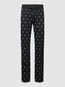 Sweatpants met all-over print, model 'LIQUID'