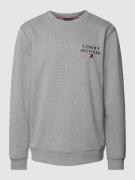 Sweatshirt met ribboorden, model 'TRACK TOP HWK'