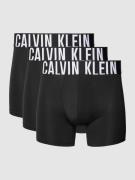 Boxershort met elastische logoband in een set van 3 stuks