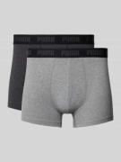 Boxershort met labeldetail in een set van 3 stuks