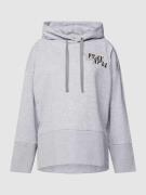 Hoodie met statementstitching, model 'Play'