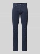 Slim fit broek met stretch, model '511 BALTIC NAVY'