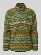 Sweatshirt met opstaande kraag, model 'RUGGED RIDGE'