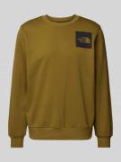 Sweatshirt met labelpatch