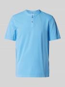 Slim fit poloshirt met ronde hals, model 'LANO'