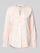 Regular fit blouse met tuniekkraag