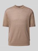 Oversized T-shirt van linnenmix, model 'Ajordino'