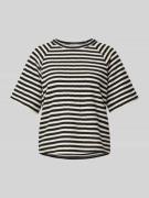 Gebreid shirt met ronde hals, model 'MATA'