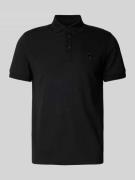 Regular fit poloshirt met logostitching, model 'Parris'