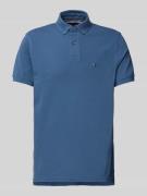 Regular fit poloshirt van katoenmix